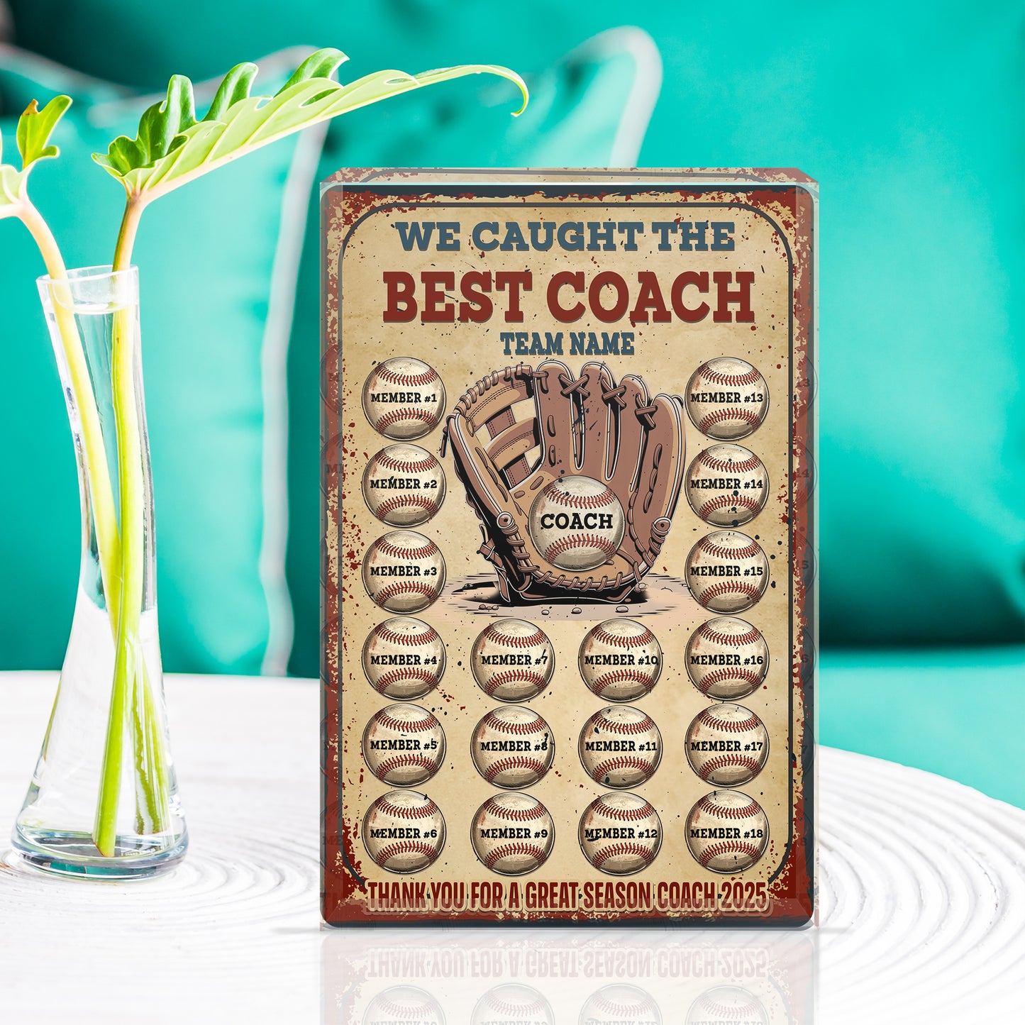 Personalized Garage Sign Acrylic Plaque