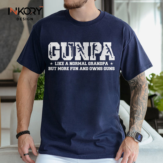 Comfort Shirt Fathers day, Second Amendment Dad Rifle, 2nd amendment Dad Shirt , Army Shirt