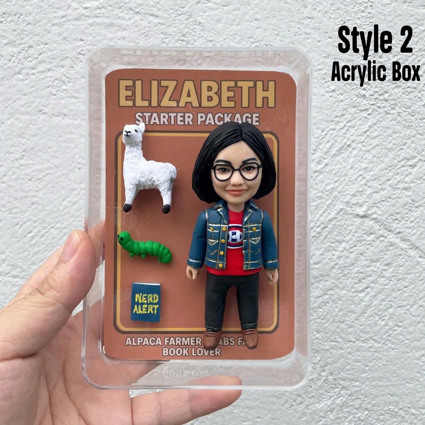 Personalized Figurine for Boyfriend and Husband, Handmade Toy Figure from Your Photo, 3D Collectible Toy Box Art Figurine, with Customizable Theme & Accessories
