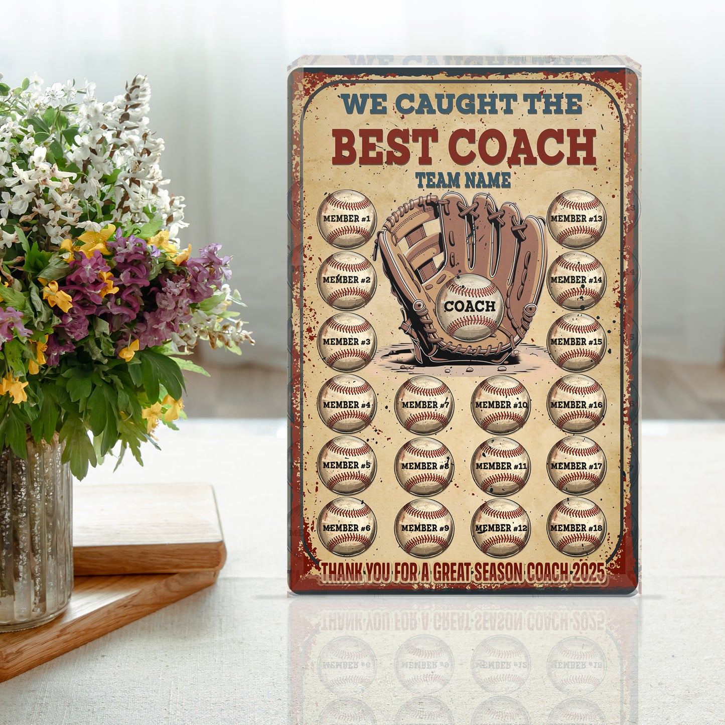 Personalized Garage Sign Acrylic Plaque