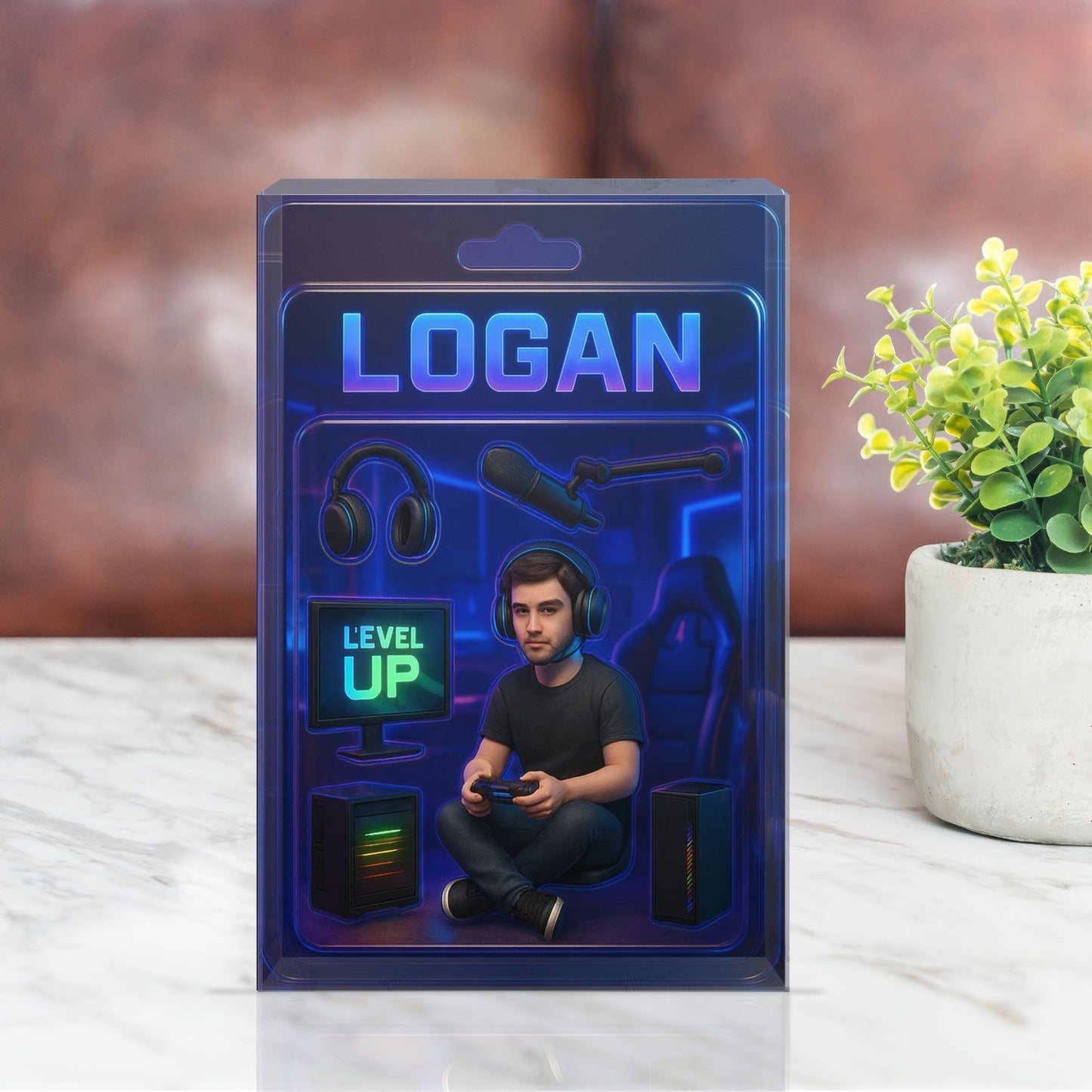 Custom Gamer Action Figure Portrait – For Streamers, Gamers, Game Couples & Fans