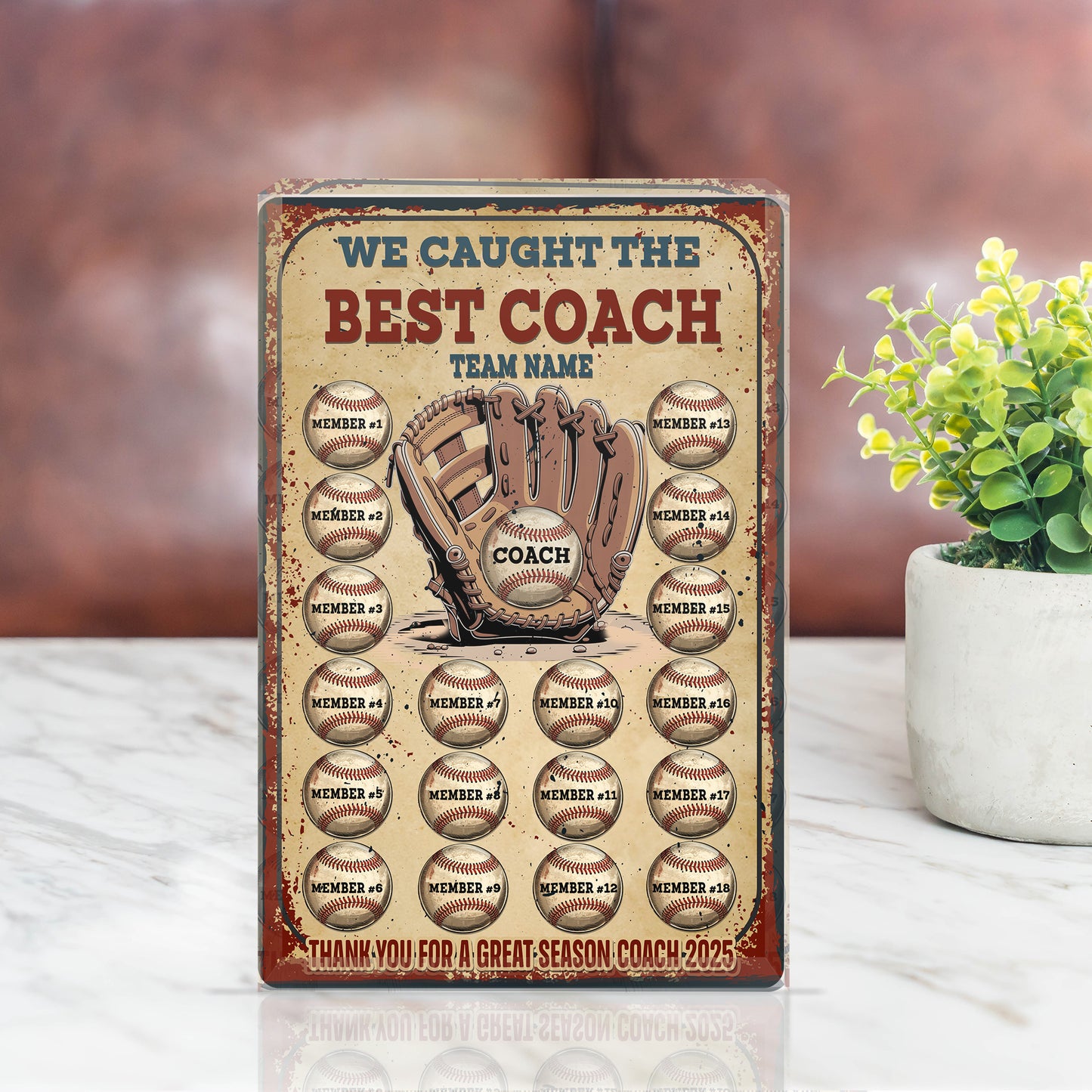 Personalized Garage Sign Acrylic Plaque