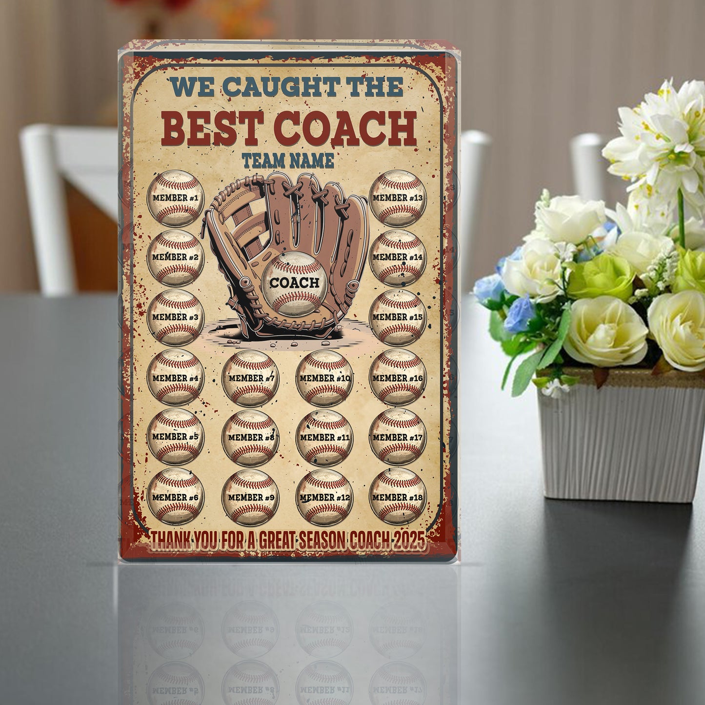 Personalized Garage Sign Acrylic Plaque